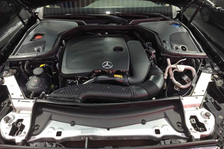 Used Mercedes-Benz E-Class 2020 E 300 L Sporty and Stylish Model Engine Bay