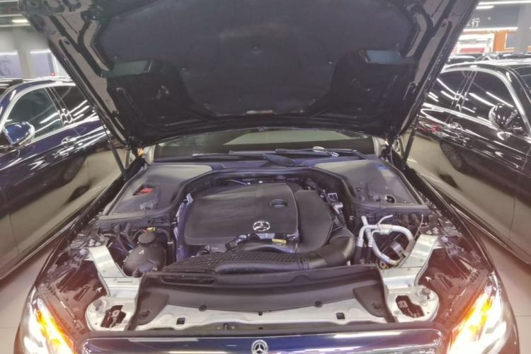 Used Mercedes-Benz E-Class 2020 Facelift E 300 L Stylish Edition Engine Bay