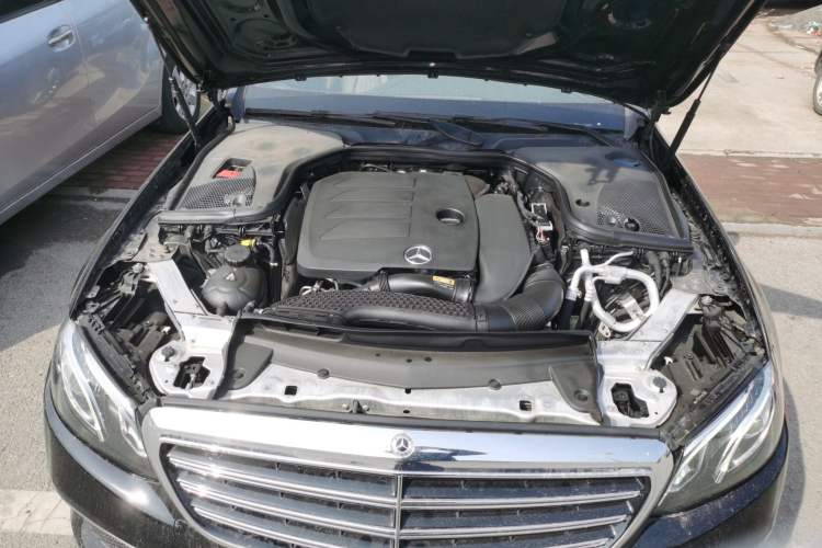 Used Mercedes-Benz E-Class 2020 Facelift E 300 L Stylish Edition Engine Bay