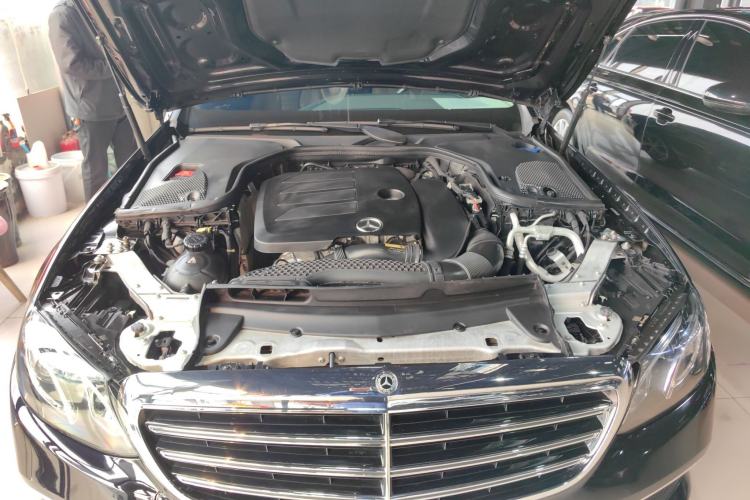 Used Mercedes-Benz E-Class 2020 Restyled E 300 L Sporty and Stylish Edition Engine Bay