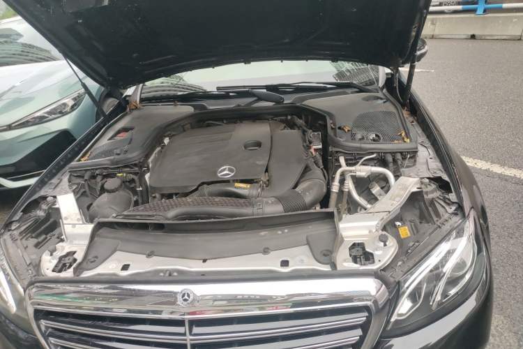 Used Mercedes-Benz E-Class 2020 Facelift E 300 L Stylish Edition Engine Bay