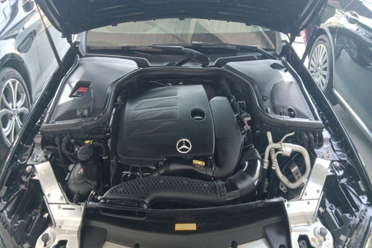 Used Mercedes-Benz E-Class 2020 Facelift E 300 L Stylish Edition Engine Bay