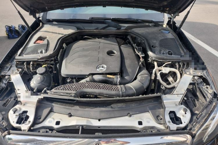 Used Mercedes-Benz E-Class 2020 Facelift E 300 L Stylish Edition Engine Bay