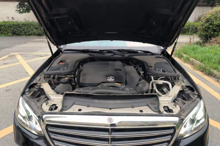 Used Mercedes-Benz E-Class 2020 E 300 L Sporty and Stylish Model Engine Bay