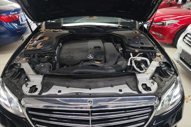 Used Mercedes-Benz E-Class 2020 Facelift E 300 L Stylish Edition Engine Bay