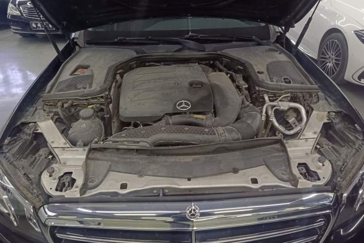 Used Mercedes-Benz E-Class 2020 Facelift E 300 L Stylish Edition Engine Bay