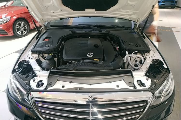 Used Mercedes-Benz E-Class 2020 Facelift E 300 L Stylish Edition Engine Bay