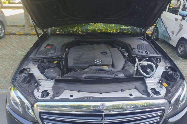 Used Mercedes-Benz E-Class 2020 Facelift E 300 L Stylish Edition Engine Bay