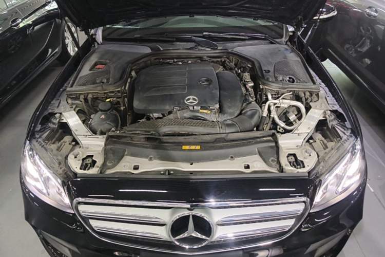 Used Mercedes-Benz E-Class 2020 Restyled E 300 L Sporty and Stylish Edition Engine Bay