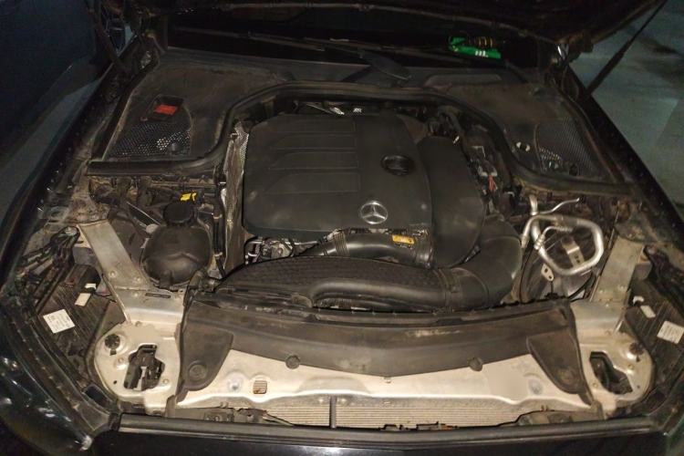 Used Mercedes-Benz E-Class 2020 E 300 L Sporty and Stylish Model Engine Bay