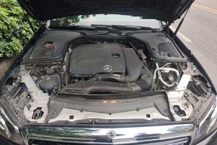 Used Mercedes-Benz E-Class 2020 Facelift E 300 L Stylish Edition Engine Bay