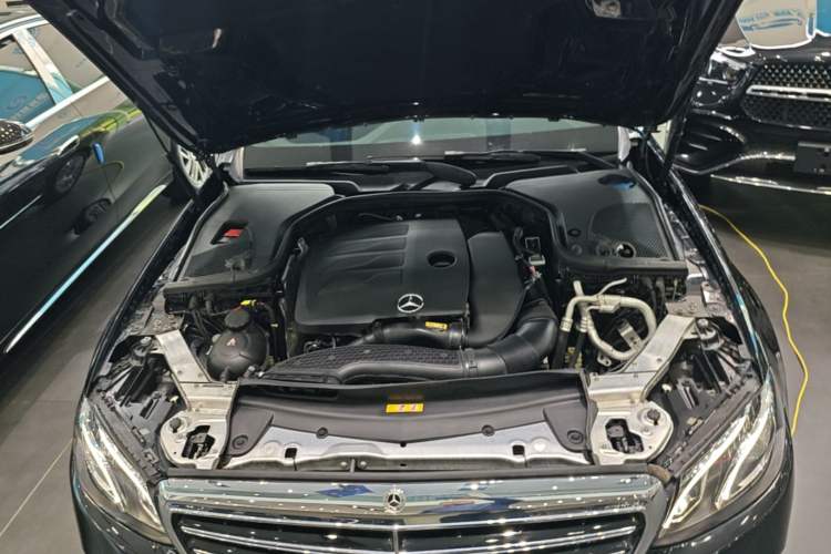 Used Mercedes-Benz E-Class 2020 Facelift E 300 L Stylish Edition Engine Bay