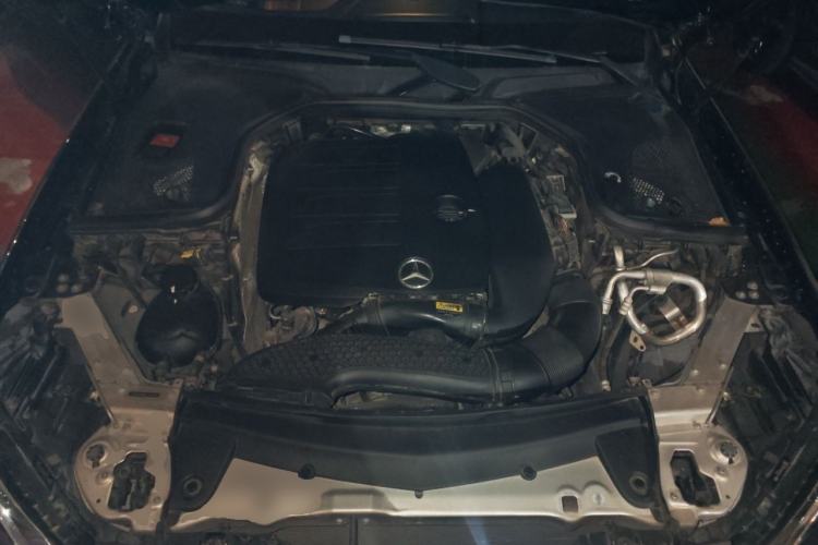 Used Mercedes-Benz E-Class 2020 E 300 L Sporty and Stylish Model Engine Bay