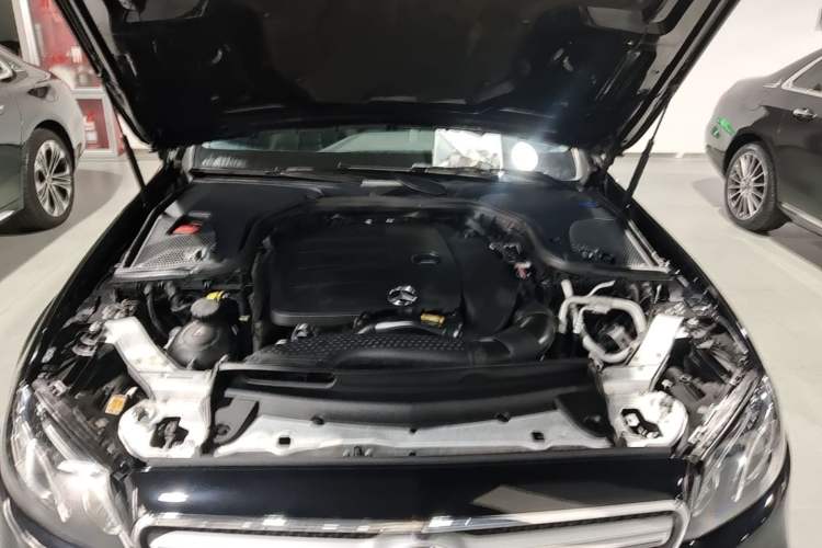 Used Mercedes-Benz E-Class 2020 E 300 L Sporty and Stylish Model Engine Bay