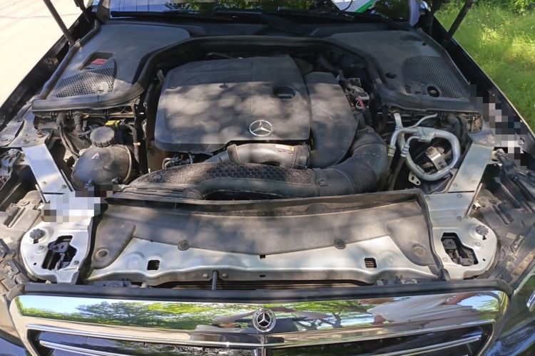 Used Mercedes-Benz E-Class 2020 Facelift E 300 L Stylish Edition Engine Bay
