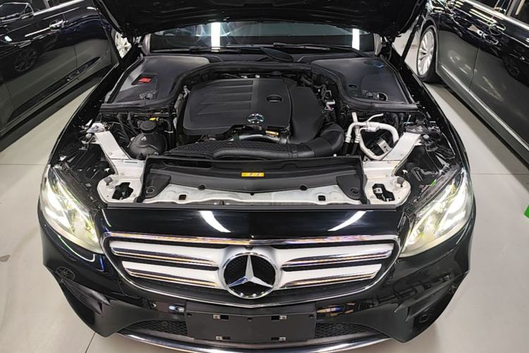 Used Mercedes-Benz E-Class 2020 E 300 L Sporty and Stylish Model Engine Bay
