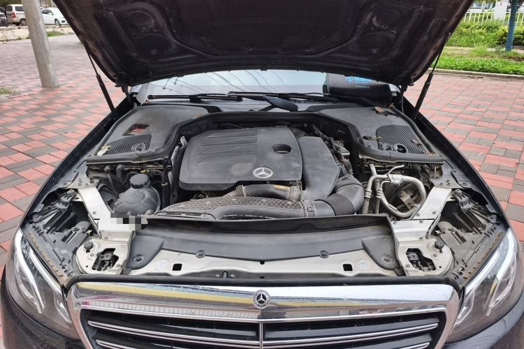 Used Mercedes-Benz E-Class 2020 Facelift E 300 L Stylish Edition Engine Bay