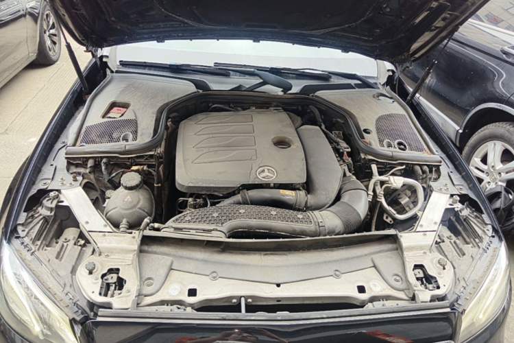 Used Mercedes-Benz E-Class 2020 E 300 L Sporty and Stylish Model Engine Bay
