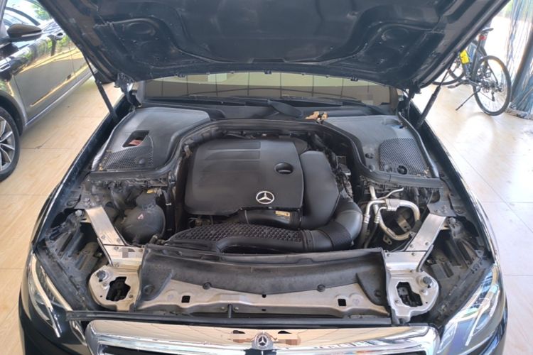 Used Mercedes-Benz E-Class 2020 E 300 L Sporty and Stylish Model Engine Bay