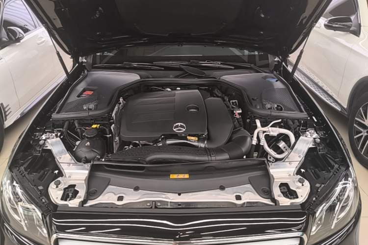 Used Mercedes-Benz E-Class 2020 E 300 L Sporty and Stylish Model Engine Bay