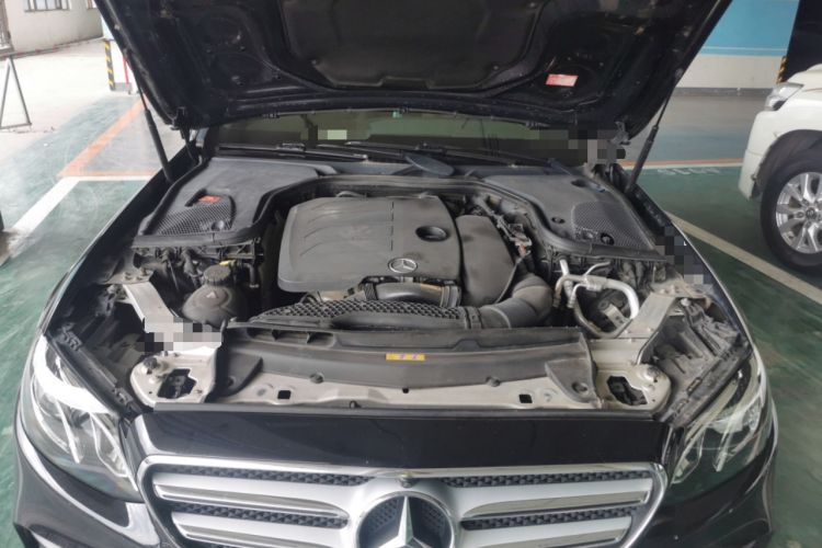 Used Mercedes-Benz E-Class 2020 E 300 L Sporty and Stylish Model Engine Bay