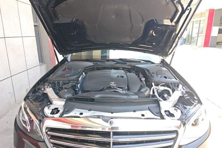 Used Mercedes-Benz E-Class 2020 E 300 L Sporty and Stylish Model Engine Bay