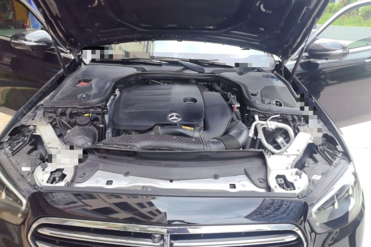 Used Mercedes-Benz E-Class 2020 Facelift E 300 L Stylish Edition Engine Bay