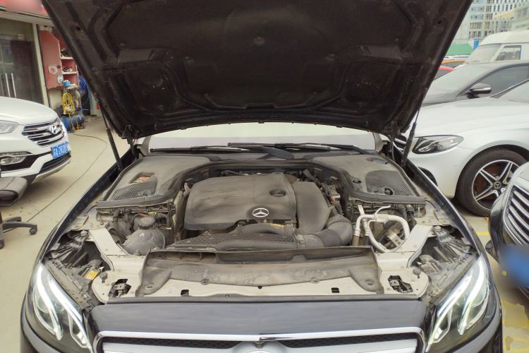 Used Mercedes-Benz E-Class 2020 E 300 L Sporty and Stylish Model Engine Bay