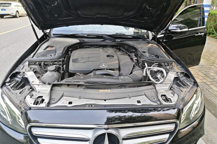 Used Mercedes-Benz E-Class 2020 Restyled E 300 L Sporty and Stylish Edition Engine Bay