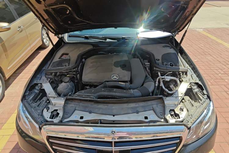 Used Mercedes-Benz E-Class 2020 Facelift E 300 L Stylish Edition Engine Bay