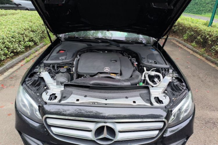 Used Mercedes-Benz E-Class 2020 E 300 L Sporty and Stylish Model Engine Bay
