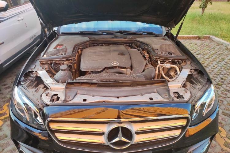 Used Mercedes-Benz E-Class 2020 Restyled E 300 L Sporty and Stylish Edition Engine Bay