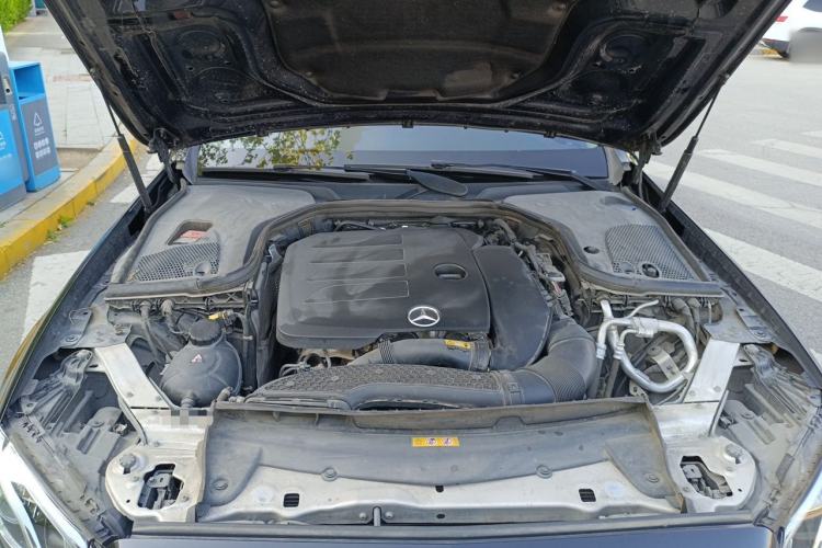 Used Mercedes-Benz E-Class 2020 E 300 L Sporty and Stylish Model Engine Bay