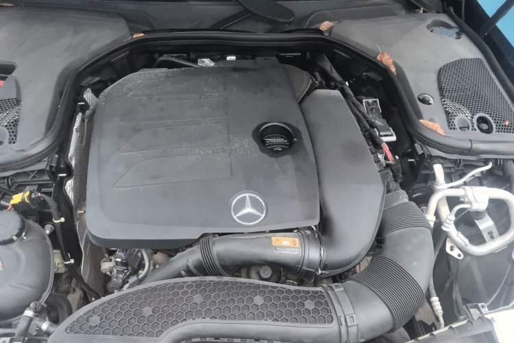 Used Mercedes-Benz E-Class 2020 E 300 L Sporty and Stylish Model Engine Bay