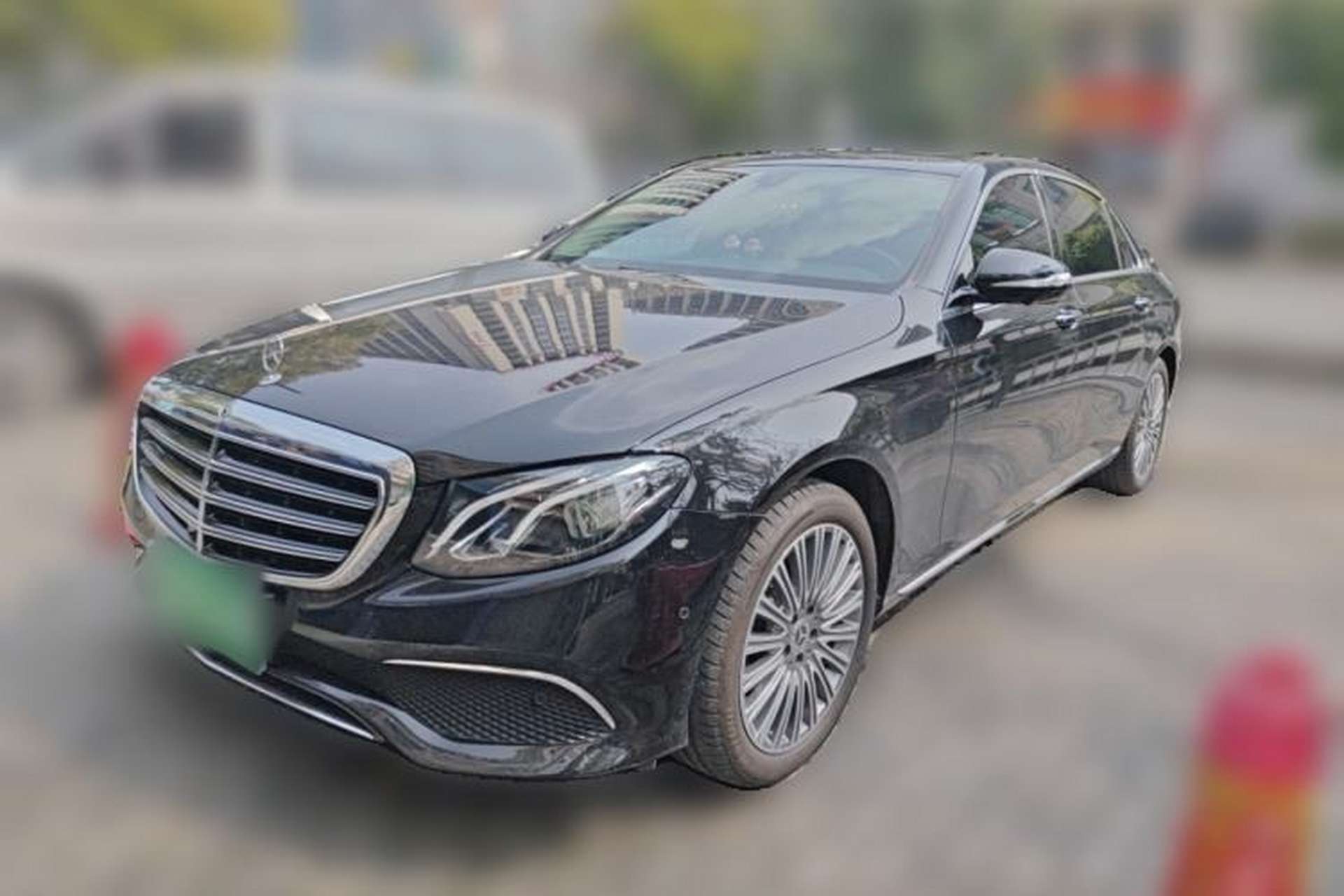 Used Mercedes-Benz E-Class 2020 E 300 L Stylish Model Front Left 45 Deg