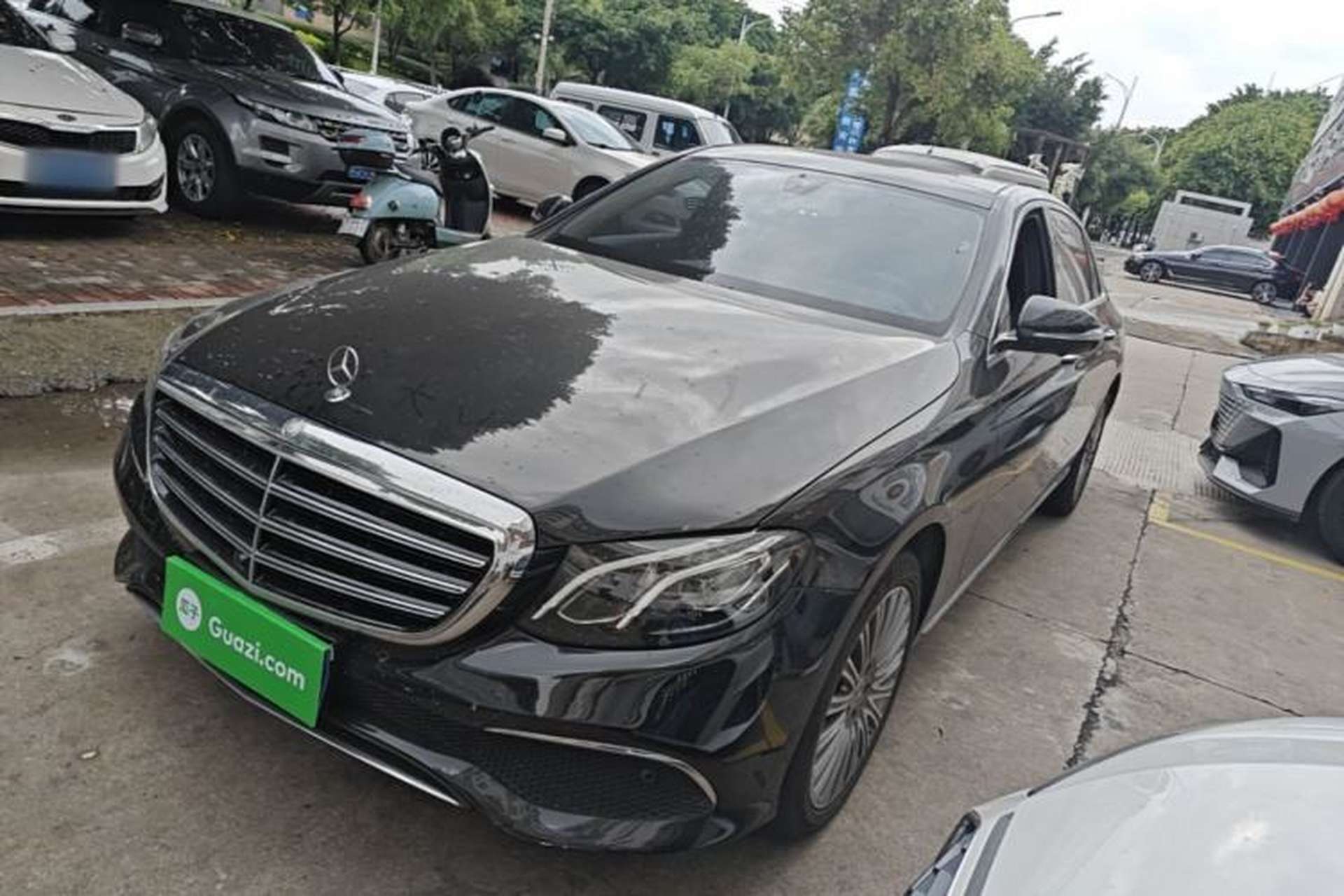Used Mercedes-Benz E-Class 2020 E 300 L Stylish Model Front Left 45 Deg