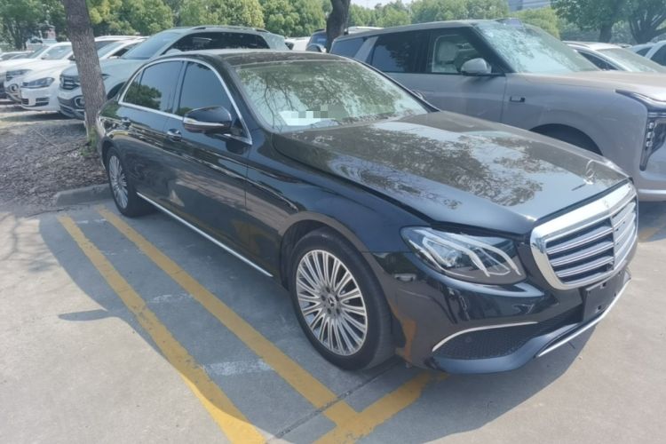 Used Mercedes-Benz E-Class 2020 E 300 L Stylish Model Front Right 45 Deg