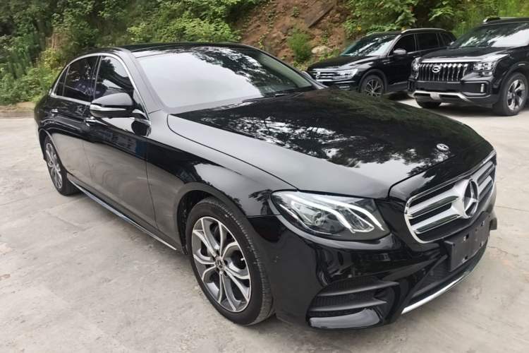 Used Mercedes-Benz E-Class 2020 Restyled E 300 L Sporty and Stylish Edition Front Right 45 Deg