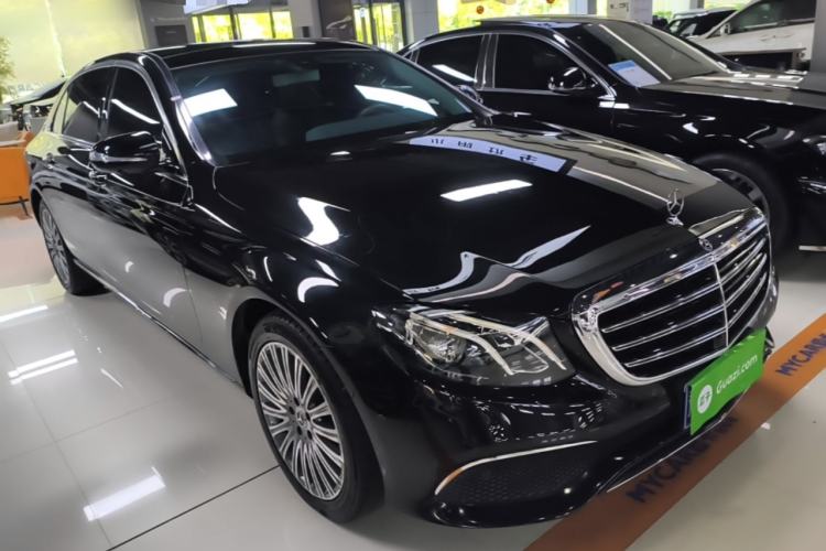 Used Mercedes-Benz E-Class 2020 E 300 L Stylish Model Front Right 45 Deg