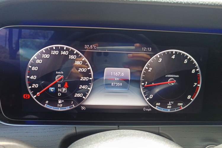 Used Mercedes-Benz E-Class 2020 Restyled E 300 L Sporty and Stylish Edition Instrument Cluster