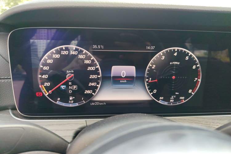 Used Mercedes-Benz E-Class 2020 Restyled E 300 L Sporty and Stylish Edition Instrument Cluster