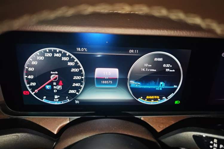 Used Mercedes-Benz E-Class 2020 E 300 L Luxury Model Instrument Cluster