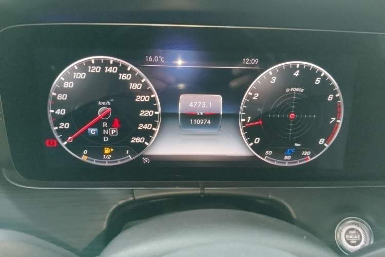 Used Mercedes-Benz E-Class 2020 E 300 L Sporty and Stylish Model Instrument Cluster
