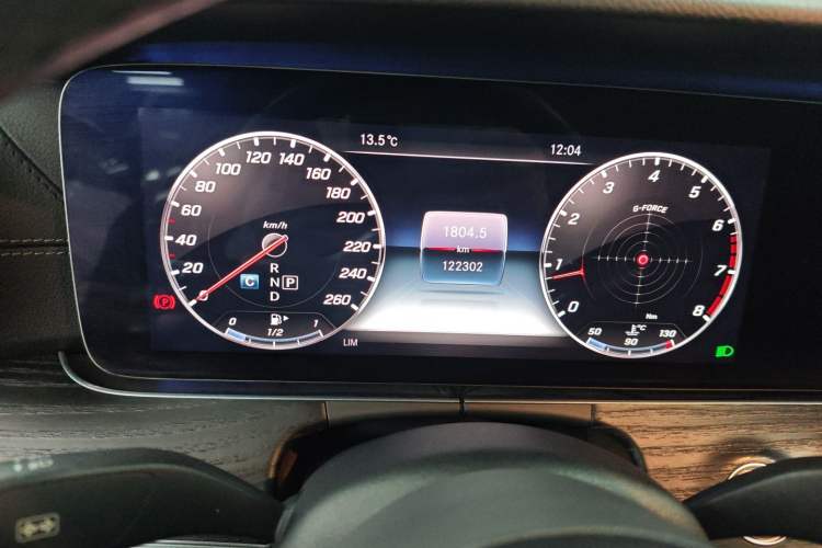 Used Mercedes-Benz E-Class 2020 E 300 L Sporty and Stylish Model Instrument Cluster