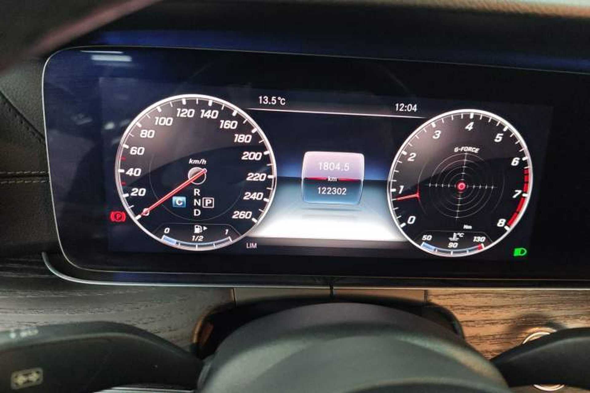 Used Mercedes-Benz E-Class 2020 E 300 L Sporty and Stylish Model Instrument Cluster