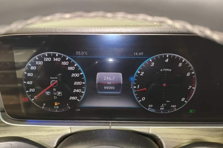 Used Mercedes-Benz E-Class 2020 E 300 L Sporty and Stylish Model Instrument Cluster