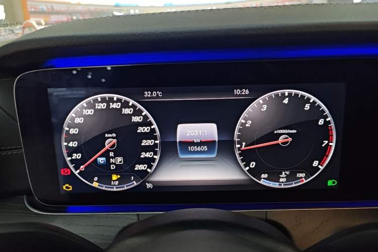 Used Mercedes-Benz E-Class 2020 Restyled E 300 L Sporty and Stylish Edition Instrument Cluster