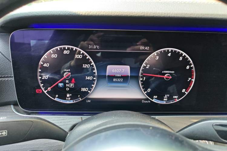 Used Mercedes-Benz E-Class 2020 Restyled E 300 L Sporty and Stylish Edition Instrument Cluster