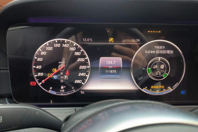 Used Mercedes-Benz E-Class 2020 E 300 L Sporty and Stylish Model Instrument Cluster