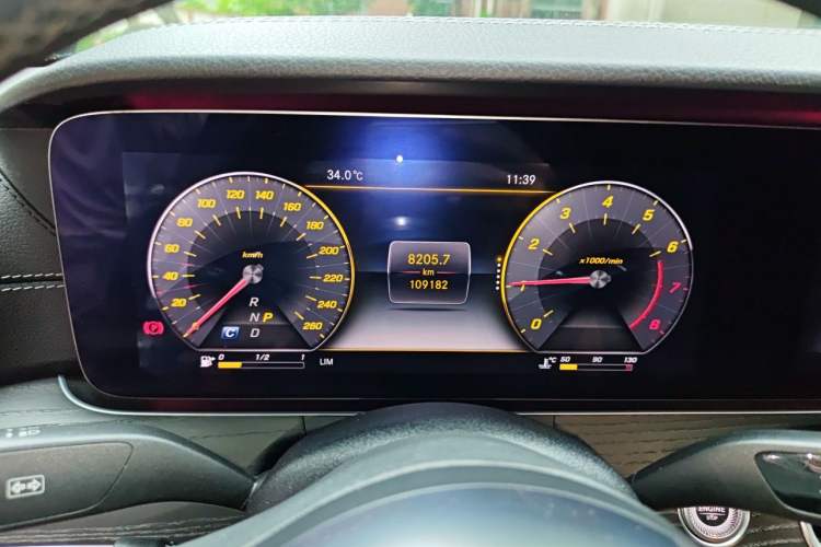 Used Mercedes-Benz E-Class 2020 E 300 L Luxury Model Instrument Cluster